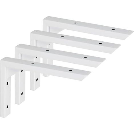 Wall Shelf Brackets White