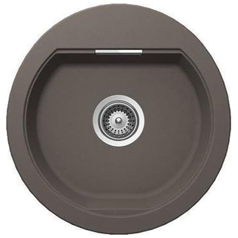 Schock Einbauspüle Cristadur Mono R-100 A Silverstone SIL Exzenterbedienung (1/3)