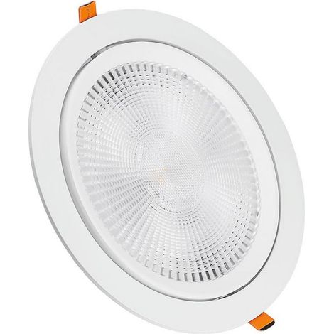 Faretto LED da Incasso Orientabile 20W Chip Samsung, 1865 lm, Fascio 25° (Bianco Caldo 3000K) (1/5)