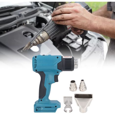 Pistolet à air chaud sans fil ABS 3 vitesses rechargeable pour soudage plastique et emballage portable