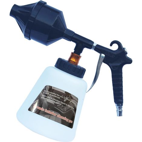 Pulvérisateur de mousse robuste pour nettoyeur haute pression 1 L avec poignée en alliage pour voiture, bateau, surfaces extérieures, pulvérisateur de mousse professionnel pour (1/5)