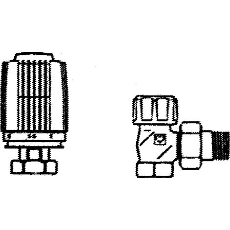 -Thermostatventil-Set 7724-60(60) best.aus Fig.7260-06 u.7724-91