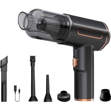 Aspirateur de voiture portable sans fil 95 000 Pa, souffleur d'air, sans fil, portatif, rechargeable