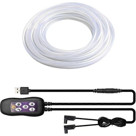 Diodos emisores de luz LED, USB de fibra óptica, Tesla Model 3/Y (1/5)