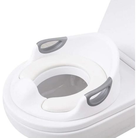 Réducteur de Toilette pour Enfants,Siège de Toilette Bébé,Réducteur de WC avec Poignée de Coussin et Back Trainer (1/4)