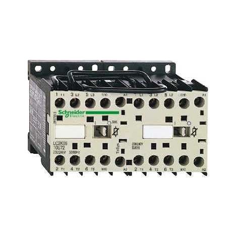 TeSys LC2K - contacteur inverseur - 3P - AC-3 440V - 6A - bobine 24Vca - LC2K0601B7