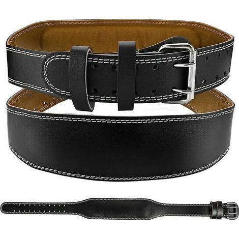 Powerlifting Belt 4 Weightlifting Belt for Back Workouts, Men Women Weightlifting Belt Deadlifts and Heavy Fitness Workouts (1/5)