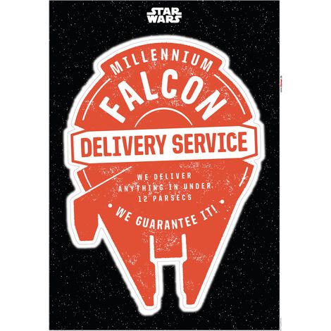 Stickers muraux- Star Wars Delivery Service (1/2)