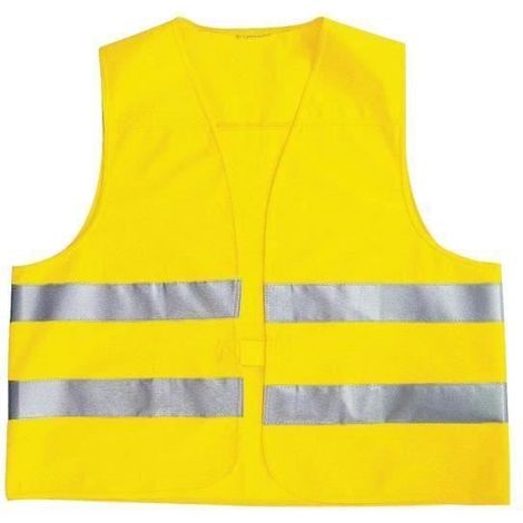Gilet de sécurité pour adultes - Jaune (1/4)