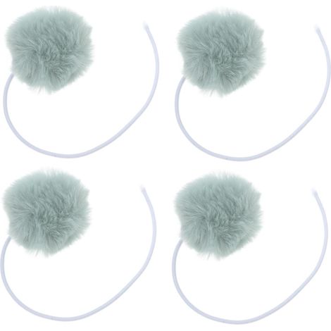Balle pour Arbre À Chat avec Clochette 4 Pièces De Rechange pour Accessoires Arbre a Chat Jouet Interactif À Suspendre pour Portes Et Armoires Exercice Et Jeu (1/5)