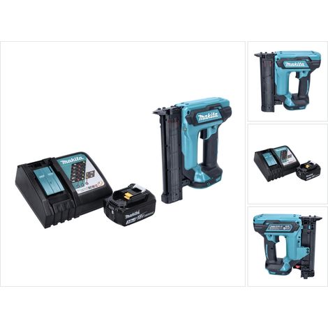 Makita DFN 350 RF1 Akku Stauchkopfnagler 18 V 15 - 35 mm + 1x Akku 3,0 Ah + Ladegerät (1/5)