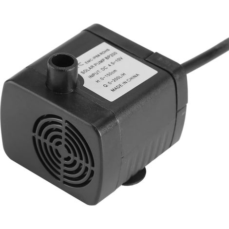 Pond Fountain Solar Pump with 2.8W Panel 200L/H (1/5)
