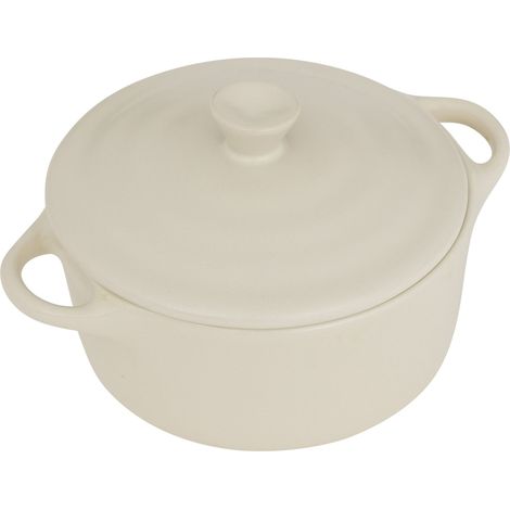 Plat en céramique pour la cuisson au four, 13 x 9,7 x 7,7 cm
