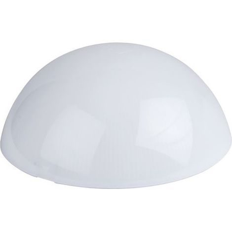 Vortice – Kit lumière translucide pour ventilateur de plafond – Globe en verre feuilleté – 2 ampoules E27 max 15W – Forme ronde – Couleur blanche (1/6)
