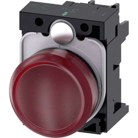 Siemens 3SU1102-6AA20-1AA0 Voyant lumineux rouge 24 V/AC, 24 V/DC 1 pc(s) (1/3)