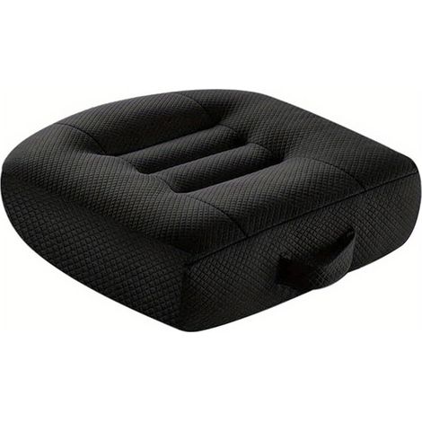 Coussin rehausseur portable en maille respirante, tapis de siège pour augmenter la hauteur d'assise, améliorer la vision et le confort, idéal pour voiture, bureau et maison (1/5)