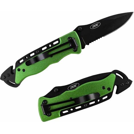 Coltello multiuso JBM multi-tool knife tagliacinture rompivetro