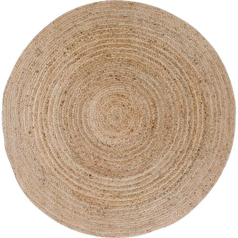 Tapis rond 150 cm en jute naturelle - JUTA (1/4)