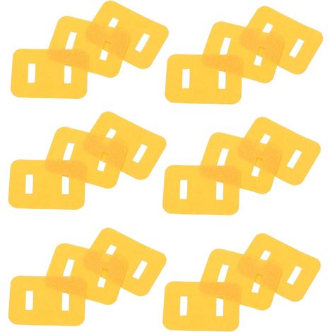 100 Pièces Double-sided Adhesive Tape For Outlet Plug Mounting Strong Bonding Tape For Electrical Safety In Home Office Kitchen And Bathroom (1/5)