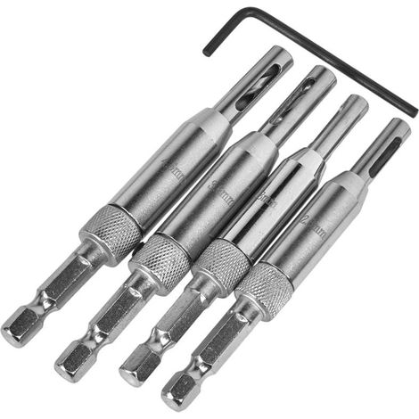 Ensemble de bits de forage pour bois et plastique - Solution de (1/5)
