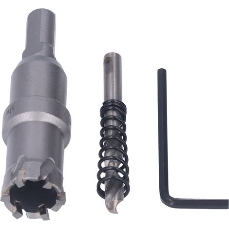 Scie cloche à dents en carbure de tungstène, ouvre-trou de qualité industrielle, foret TCT métal épais 20mm