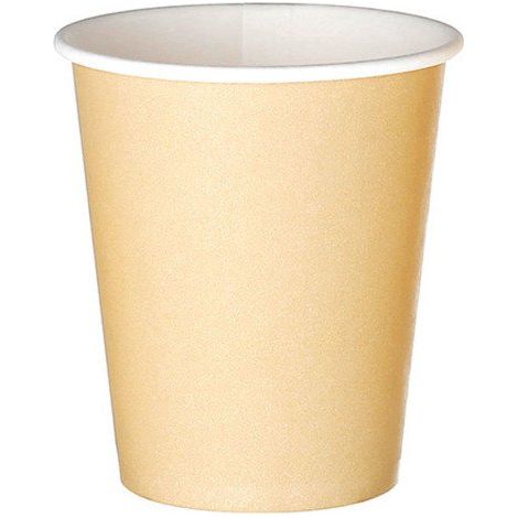 Gobelet jetable en carton Kraft 20 cl - lot de 100 - Maxiburo (1/2)