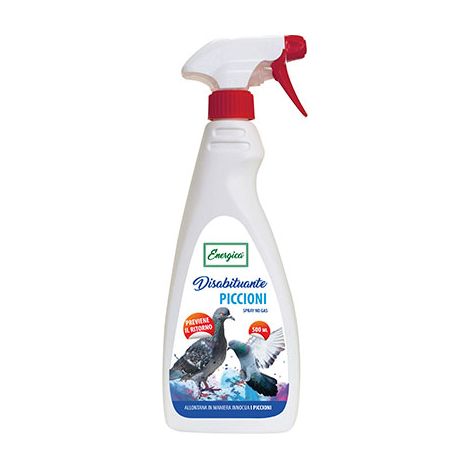 DISABITUANTE PICCIONI SPRAY ENERGICA - ML 500- 6 pezzi