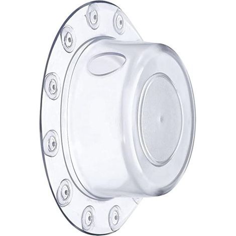 Bouchon de trop-plein de baignoire en silicone – bouchon de vidange pour baignoire et lavabo avec ventouse pour la salle de bain (1/4)