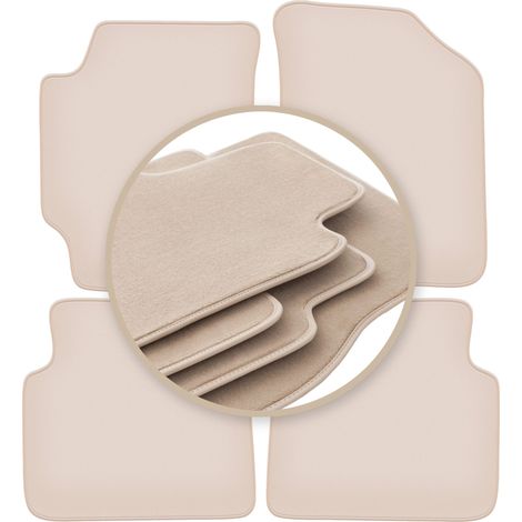PREMIUM beige Fußmatten für: Hyundai Elantra III Limousine 2000-2006 (1/5)