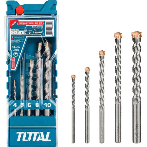Lot de 5 mèches pour perceuse murale. (1/5)