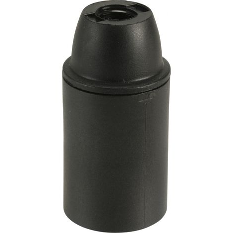 CENTRALE BRICO Douille électrique e14 à vis thermoplastique noir (1/2)