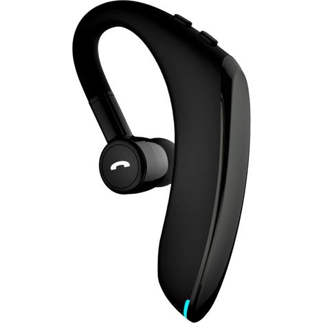 v5.0 Ecouteur Bluetooth sans Fil,22 Heures kit Bluetooth Oreillette Sport avec HD Micro,Temps de Jeu: 18-22 Heures,Support Oreille Gauche/Droite, Angle Réglable à 180°,pour Office/Business/Trucker (1/5)
