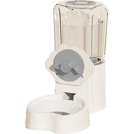 Distributeur automatique de nourriture pour animaux de compagnie pour chambre à coucher, distributeur intelligent de nourriture incliné pour chatons avec remplissage d'eau (1/5)