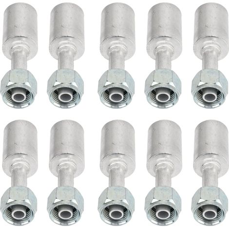 Raccord DE Tuyau Climatisation 10pcs avec R12 SHEEVE 180 ° (1/5)