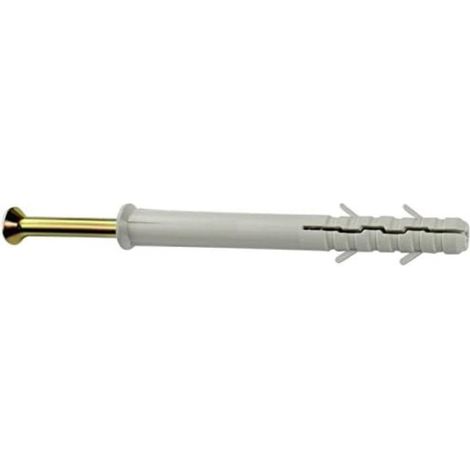 Fixation de cadre de type vis avec cheville en Nylon, Set de 12 Pièces (1/2)
