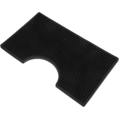 Tapis en caoutchouc pour bac d'égouttage de colonne à bière, compatible avec les surfaces antidérapantes des comptoirs de bar. (1/5)