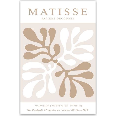 Tableau Matisse formes organiques modernes (1/5)