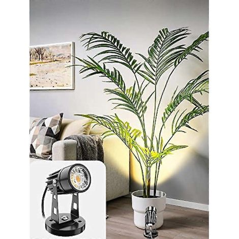 Spots LED 5 W pour éclairage indirect d'intérieur éclairage ascendant pour plantes 3 modes de température de couleur - Lot de 1 (1/5)