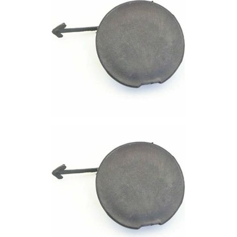 Due coperture per gancio di traino paraurti posteriore 71504-TF0-000 per FIT JAZZ 2009 2010 2011 GE6 GE8