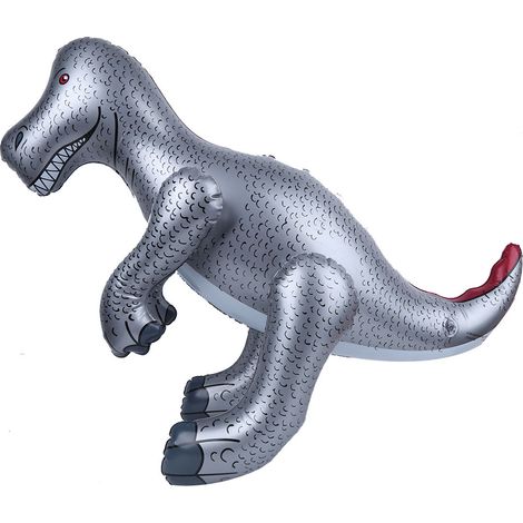 Ensemble de 3 dinosaures gonflables pour piscine, jouets éducatifs pour fête d'enfants, modèles de simulation réalistes. (1/5)