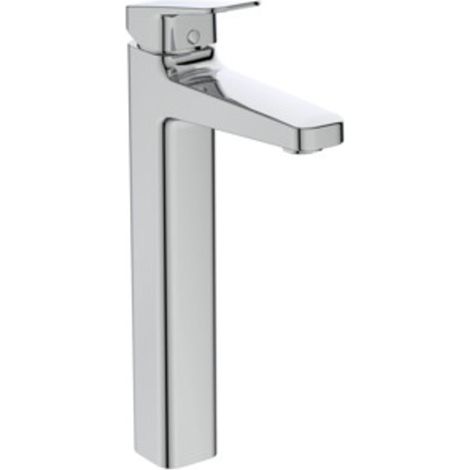 Ideal Standard Grifo lavabo Ceraplan H250 sin vaciador. Salida 138mm Easyfix+ Cromo, BD277AA