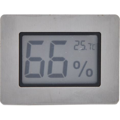 Thermomètre Hygromètre Électronique LCD Intégré pour Humidor Guitare Cave à Vin (1/5)