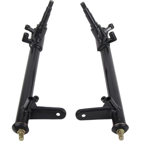 Paire 420mm Fusée de Direction Chape Axe Métal Allié pour Kart 150cc 200cc 250cc Quad (1/5)