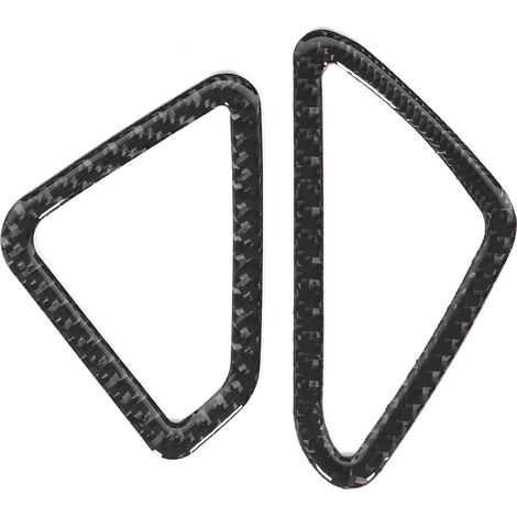 Cache Climatisation Fibre De Carbone Pour Tableau De Bord Compatible X5 X6 F15 F16 2014-2017 Lot De 2 (1/5)