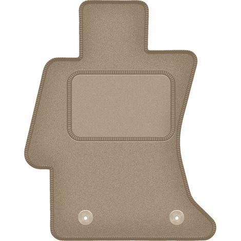 Tapis de sol conducteur en velours pour : Subaru Impreza IV hatchback, berline (2011-2016) beige (1/5)