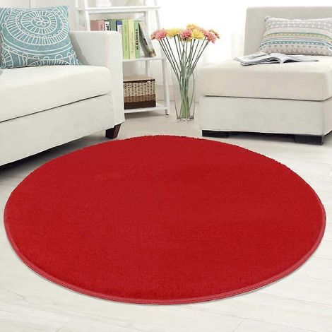 Moderne Fußmatte, weich und flauschig, rutschfest, ideal für Yoga, Wohnzimmer, Schlafzimmer oder Kinderzimmer. (1/5)