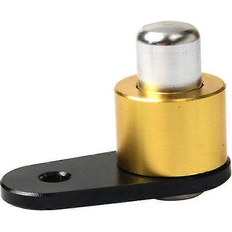 Accessoires moto pour Honda Forza 750, Forza 350 et Forza 750 : rampe d'appui pour frein de stationnement, antivol auxiliaire (doré). (1/5)