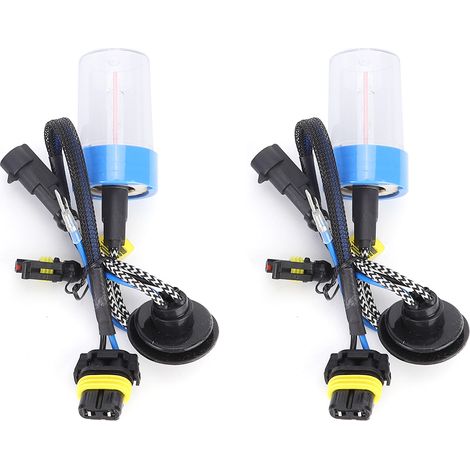 Ampoule Xenon H1 55W 5500K Blanc Pur Pour Phares De Voiture Amélioration Vision Nocturne Paire De 2 (1/5)