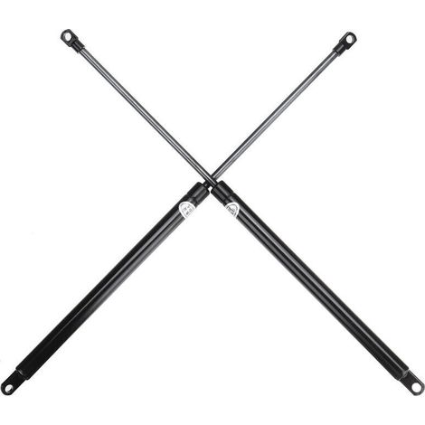 Juego de 2 amortiguadores automáticos de gas con soporte de elevación 650NN de 495 mm para vehículos de uso general -Crezuo