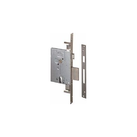 SERRATURA METALLO INFILARE 56255 CISA - B.Q ZINC F.MM 25 F/SAG M4 TRIPL+SCR E.MM 60 - 1 pezzo (1/2)